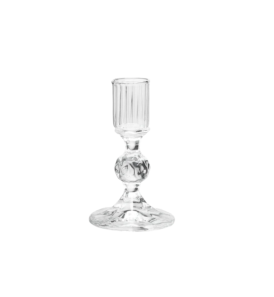 Anna + Nina - Clear Gemma Candle Holder