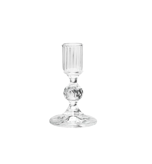 Anna + Nina - Clear Gemma Candle Holder