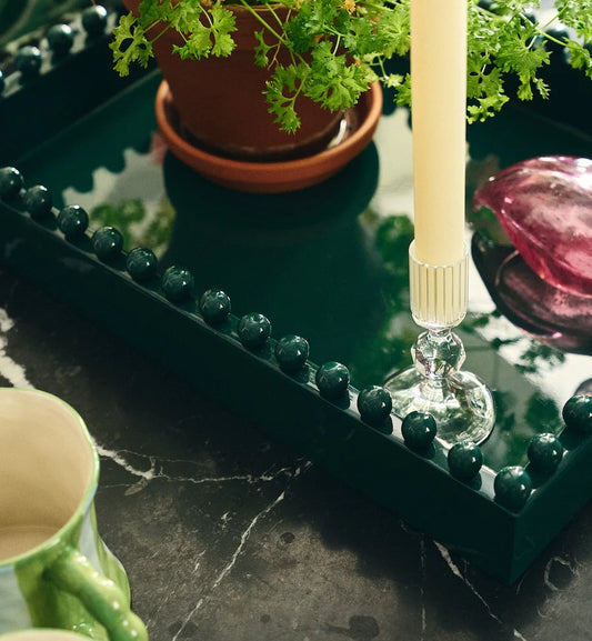 Anna + Nina - Clear Gemma Candle Holder