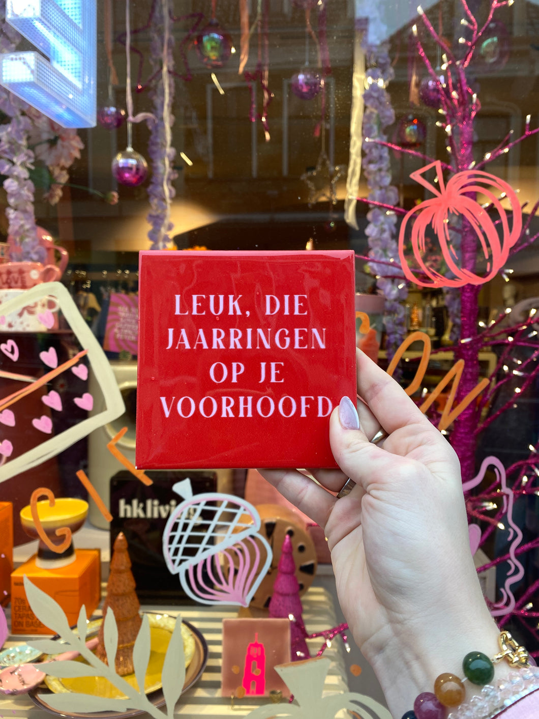 Tegeltje - Jaarringen