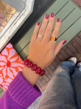 Afbeelding in Gallery-weergave laden, Armband kralen hartje - Rood
