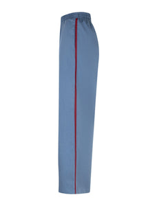 Ydence Pants Zizi - Denim blue / burgundy