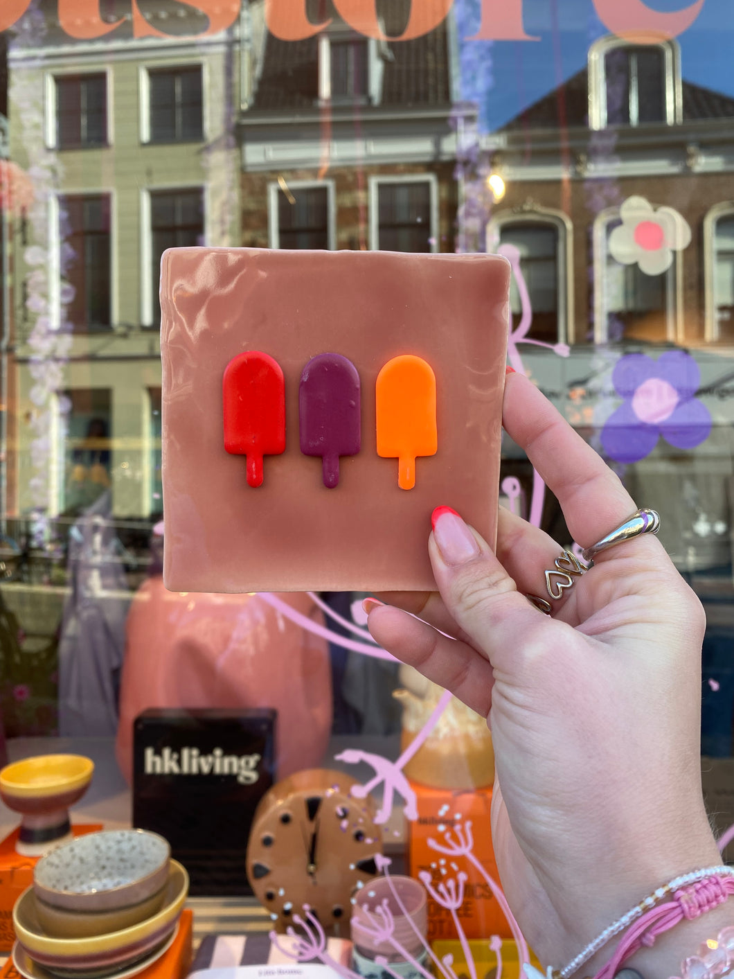 Tegeltje - IJsjes