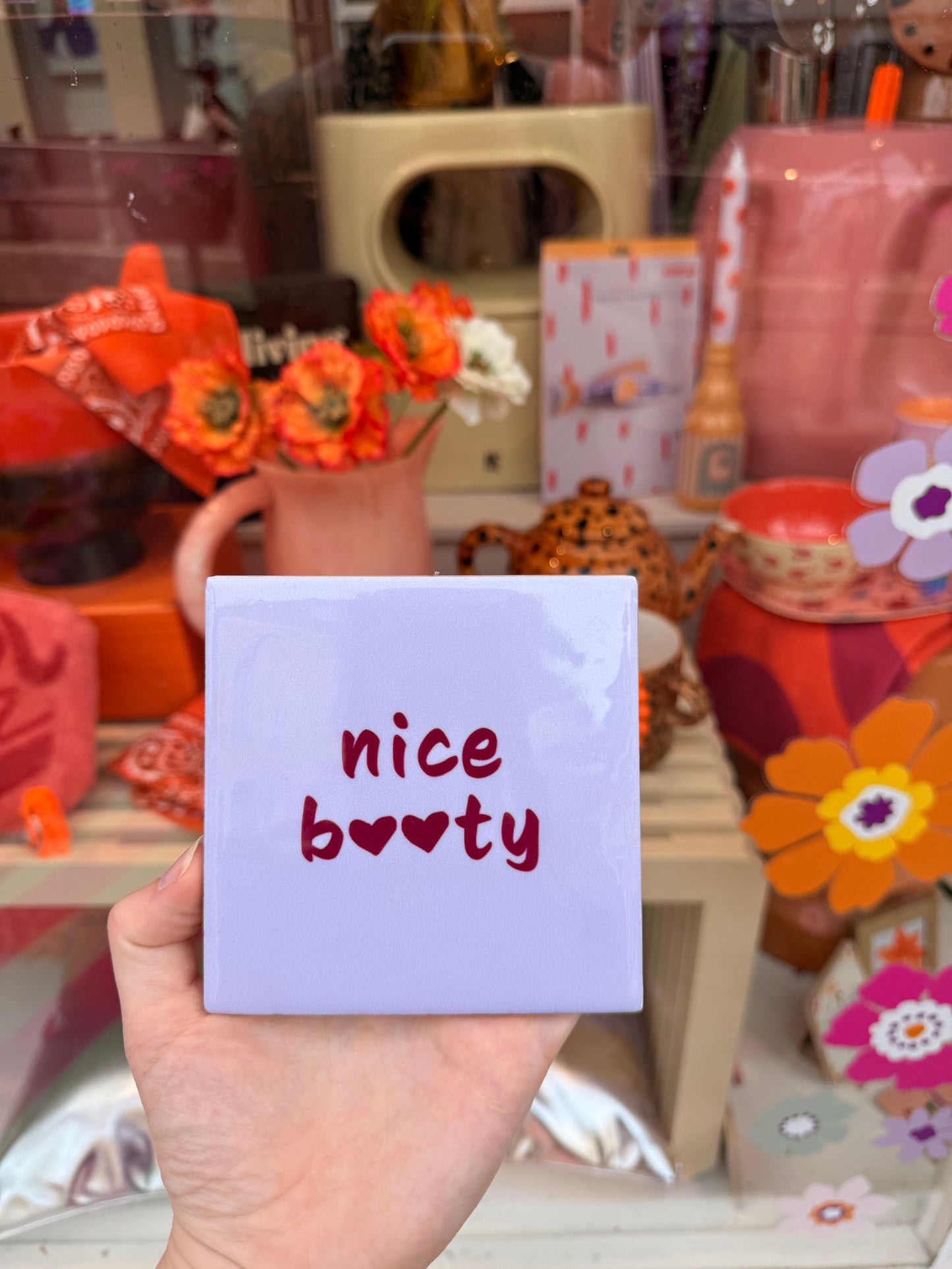 Tegeltje - Nice booty