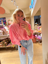 Afbeelding in Gallery-weergave laden, Blouse Palmboom - Roze
