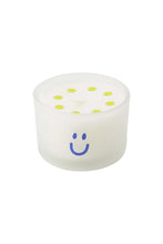 Afbeelding in Gallery-weergave laden, Zusss Geurkaarsje glas smiley wit/blauw

