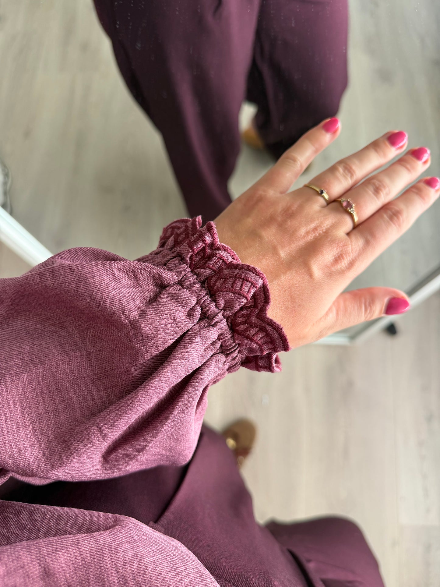 Ydence Blouse Hannah - Mauve