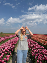 Afbeelding in Gallery-weergave laden, T-shirt Amour club - Grijs
