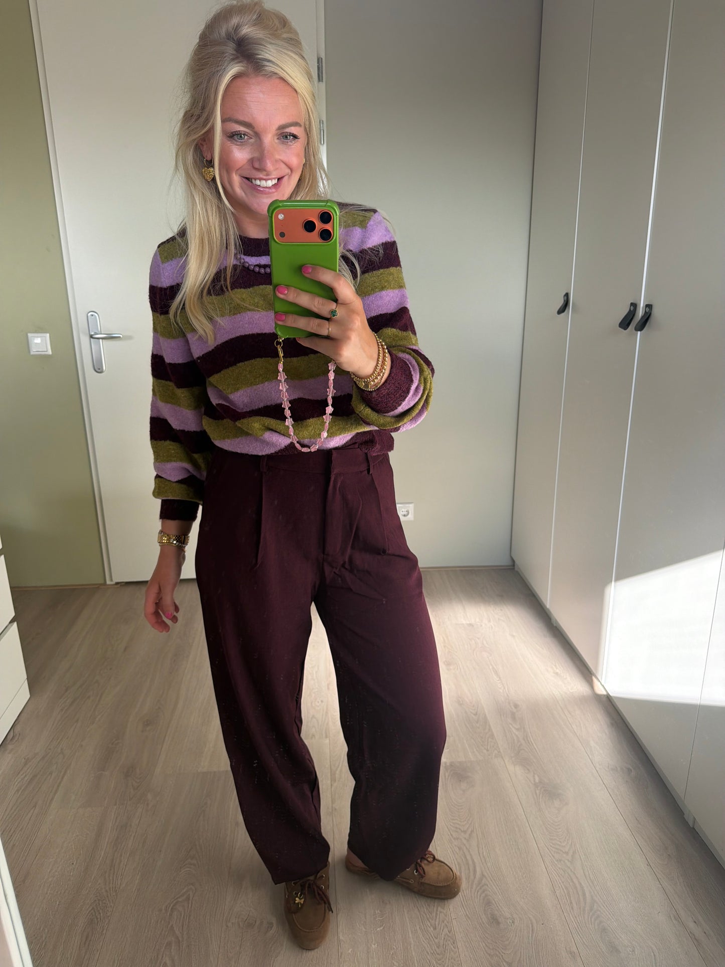 Ydence Pants Blythe - Aubergine