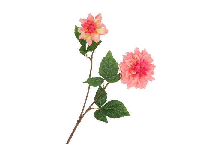 Silk dahlia - Peach/pink