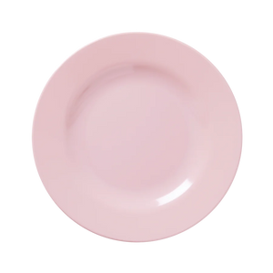 Melamine plate - Rice Lichtroze