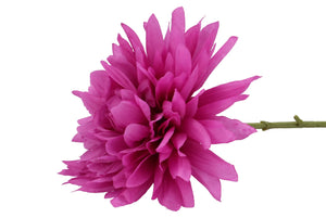 Silk dahlia pointy - Purple