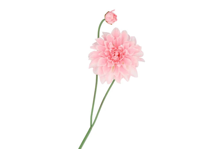 Silk Dahlia spike - Light pink