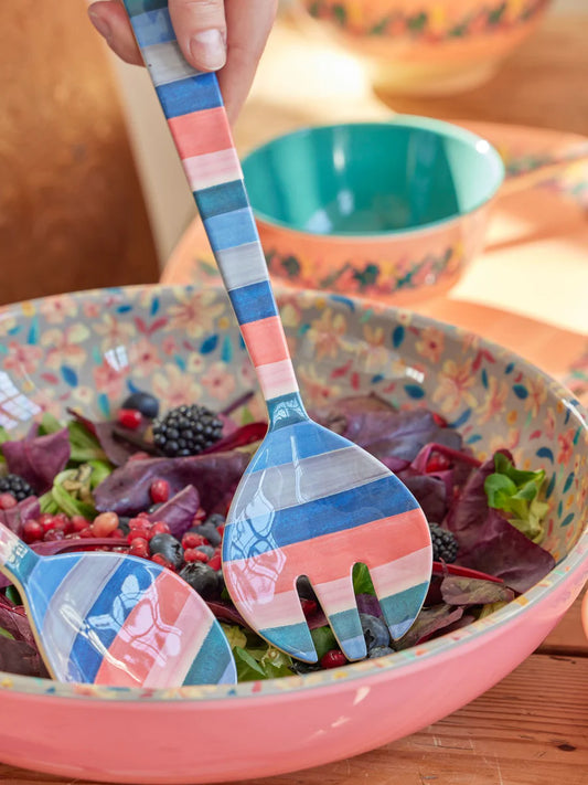 Rice - Salad servers Striped