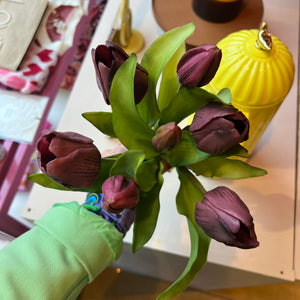 Real touch tulpen klein - Paars