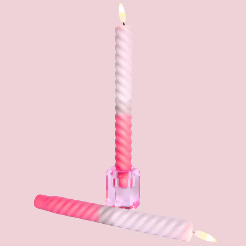 LED Swirl Kaars - Amour