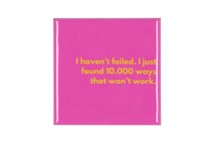Tegeltje - I haven't failed