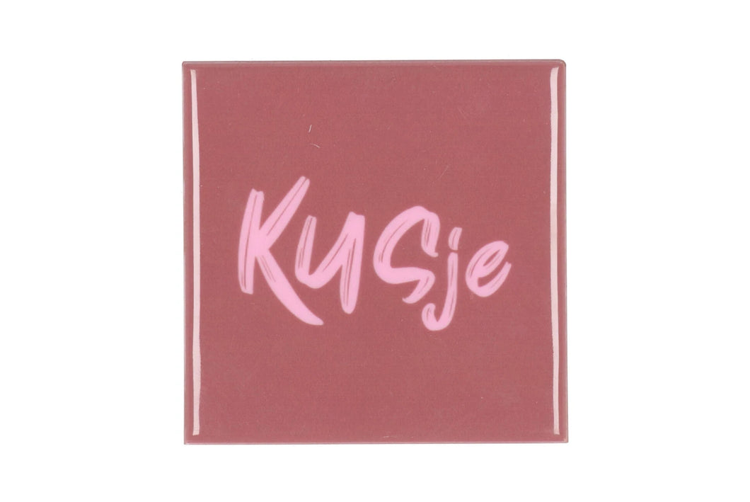 Tegeltje - Kusje