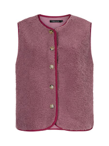 Ydence Gilet Puck - Mauve