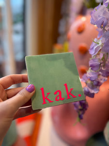 Tegeltje Kak - Lichtgroen