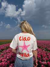Afbeelding in Gallery-weergave laden, T-shirt Ciao Bella - Wit
