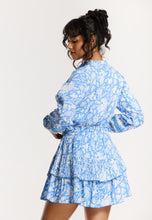 Afbeelding in Gallery-weergave laden, Gemma skirt flower - Blue
