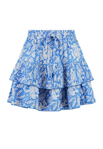 Gemma skirt flower - Blue