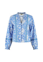 Afbeelding in Gallery-weergave laden, Elsie blouse flower - Blue

