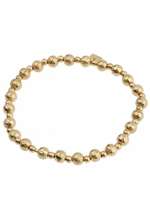 Armband kralen - Goud