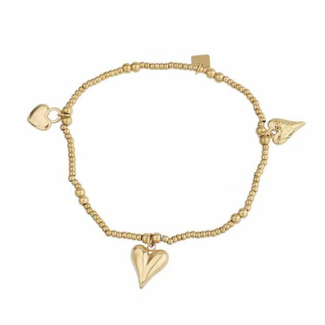 Armband kralen - Goud