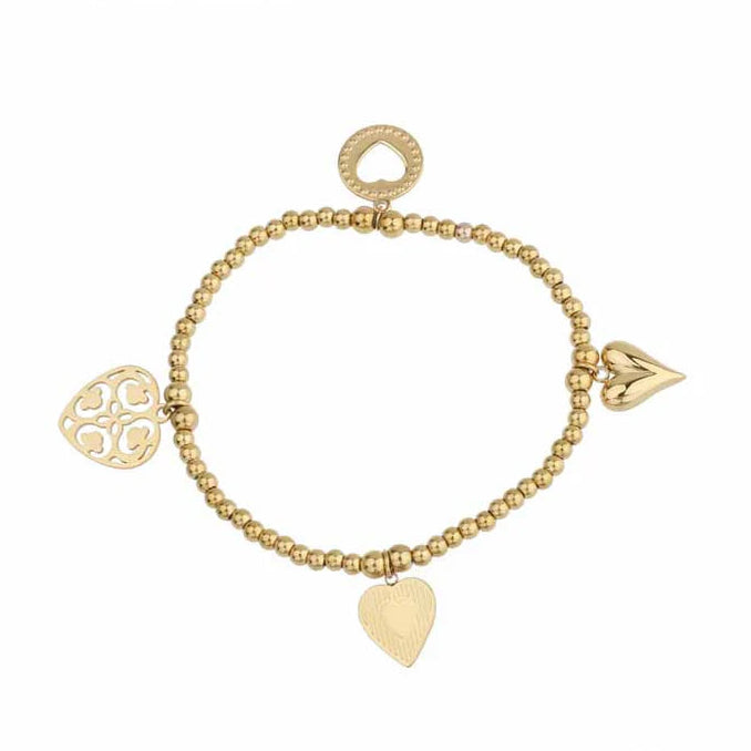 Armband kralen - Goud