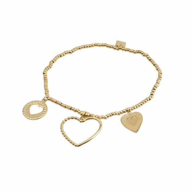 Armband kralen - Goud