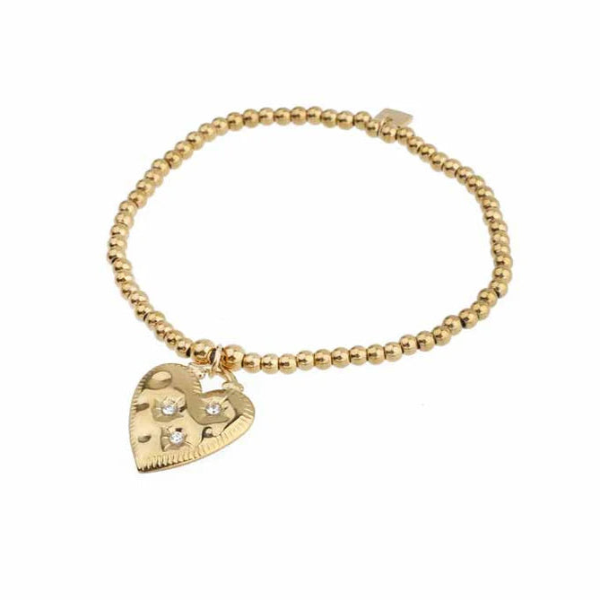 Armband kralen - Goud