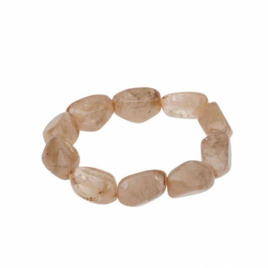 Armband - Bruin/beige