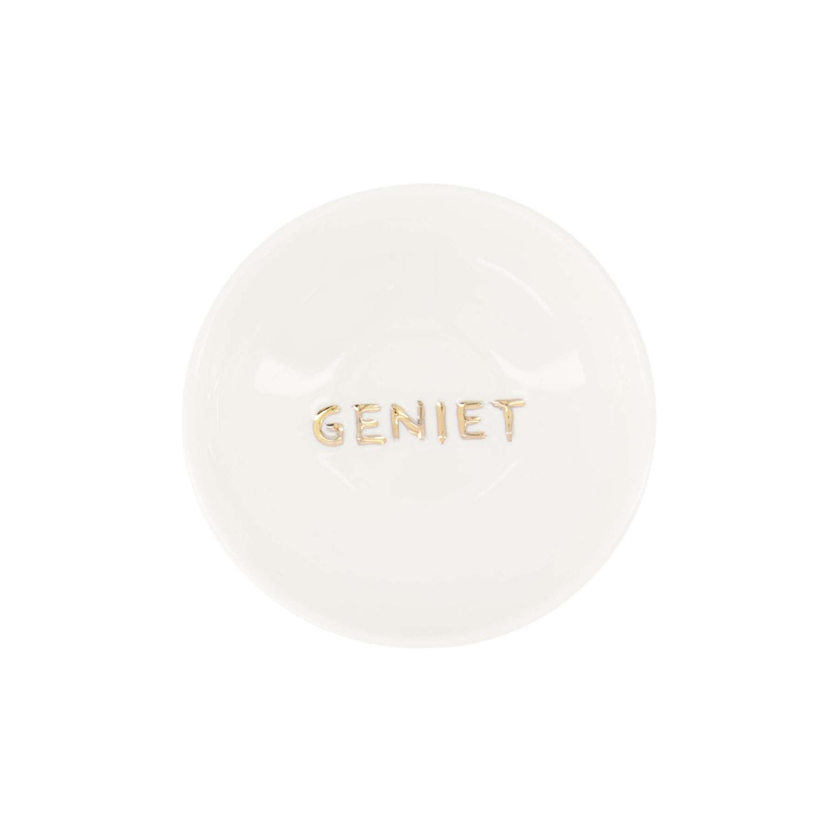Zusss - Dip schaaltje geniet - Wit/Goud