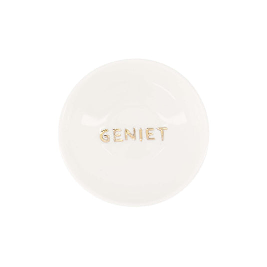 Zusss - Dip schaaltje geniet - Wit/Goud