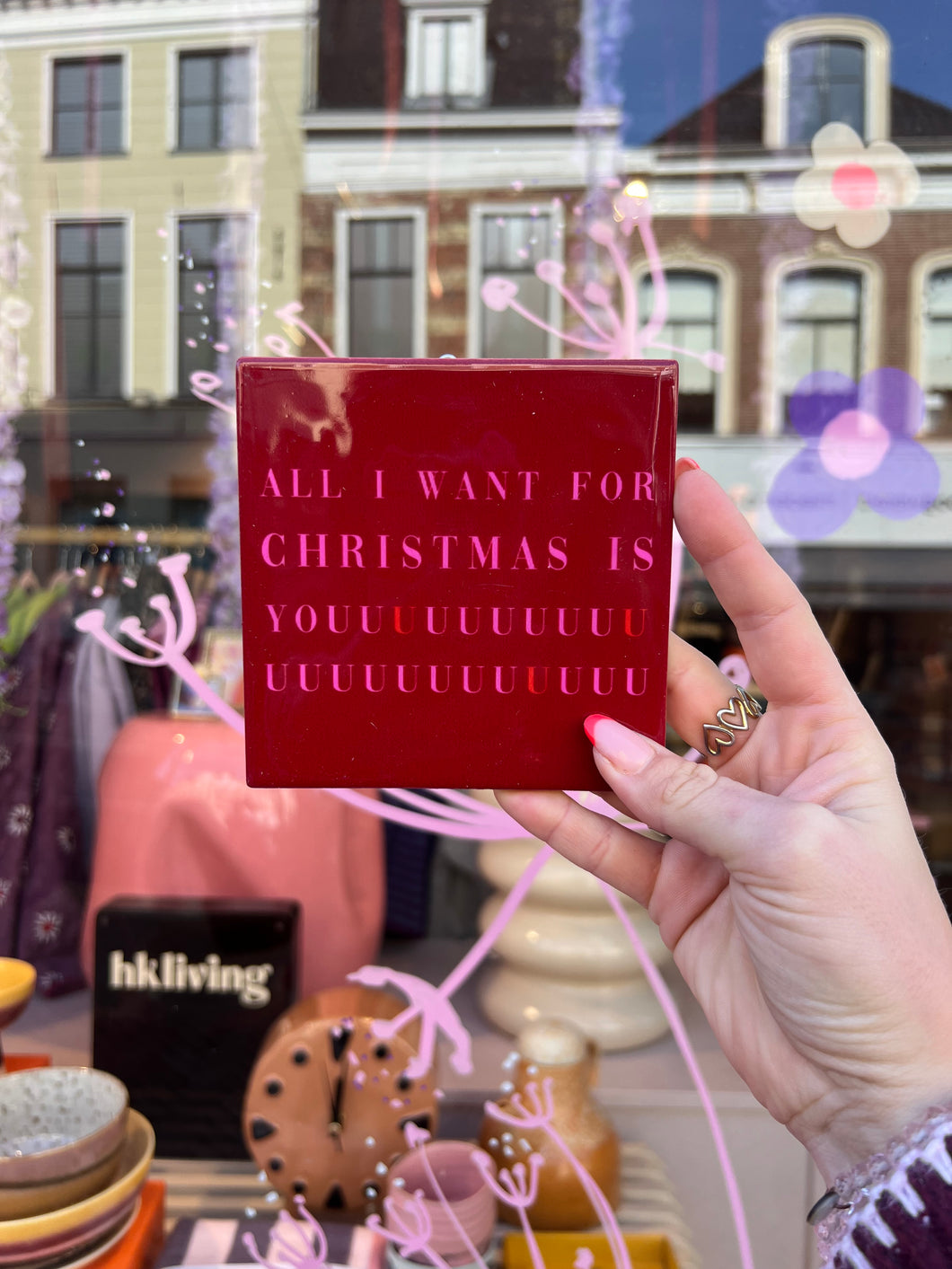 Tegeltje - All I want for christmas