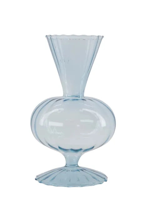 Zusss - Vaasje glas blauw