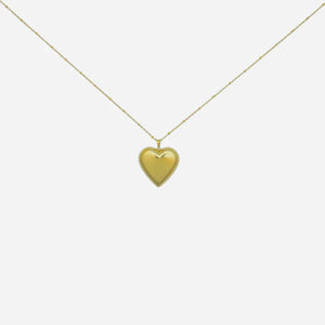 Lange ketting hart - Goud