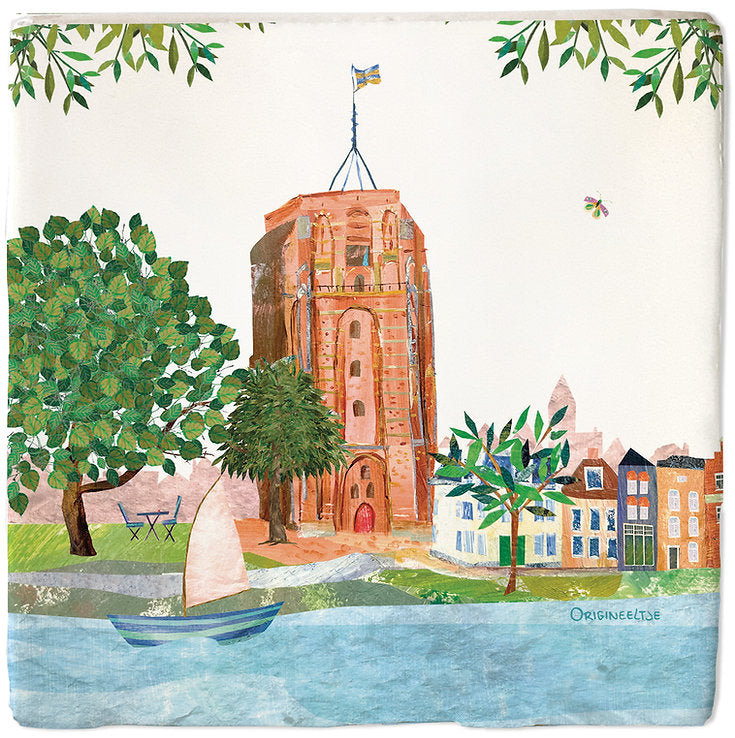 Tegeltje Origineeltje - Oldehove Leeuwarden