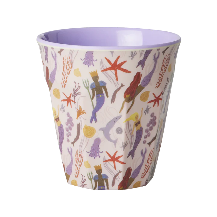 Rice Melamine cup medium - Zeemeerminnen