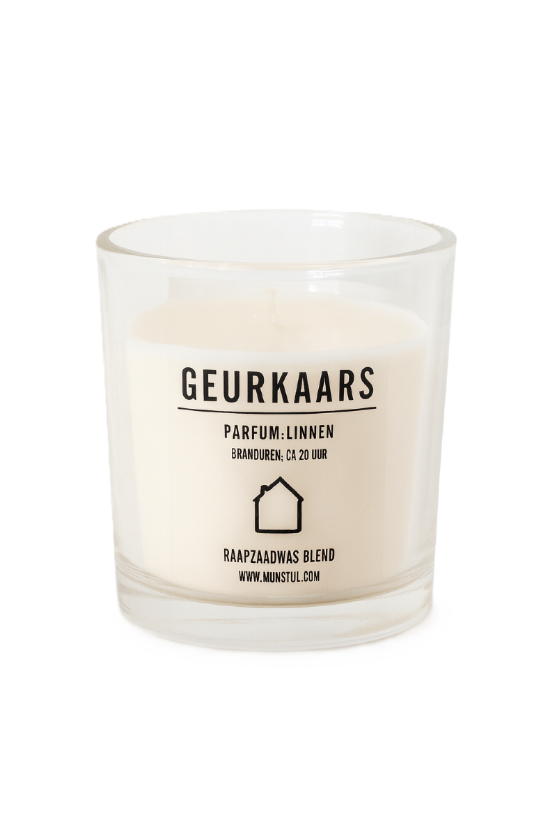 Mijn Stijl - Geurkaars huis parfum linnen