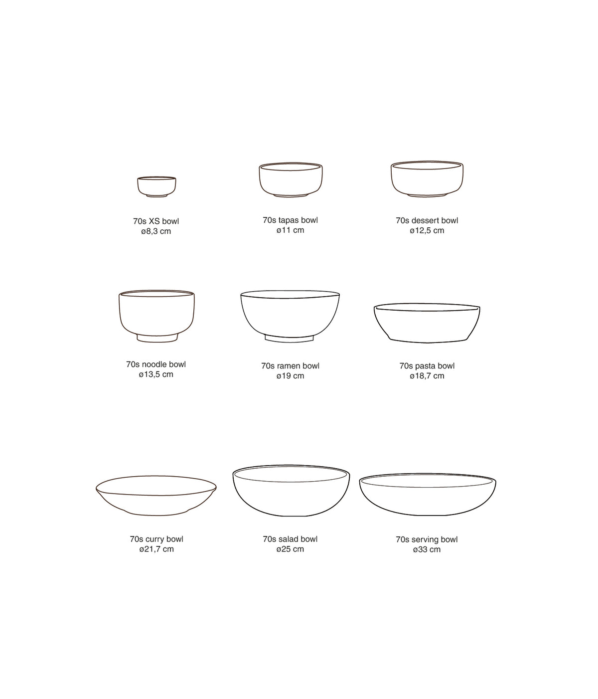 Hkliving 70s ceramics - Tapas bowl, Lotus