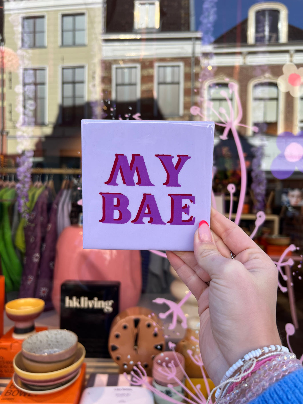 Tegeltje - My Bae
