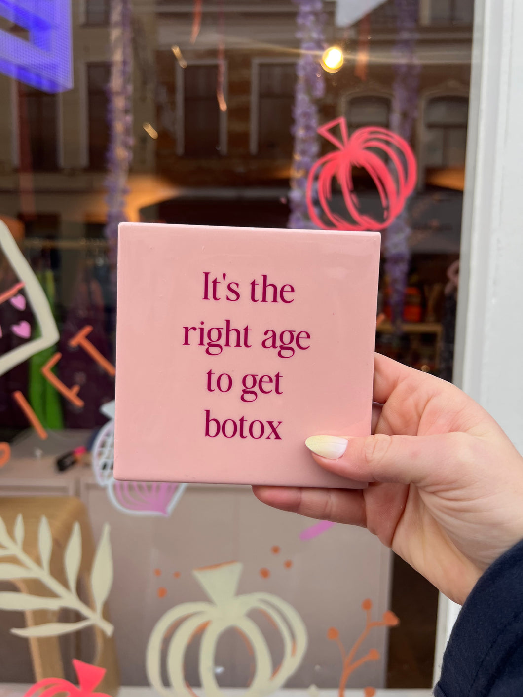 Tegeltje - Botox