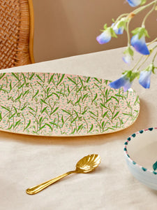 Rice - Melamine Plate Snowdrop