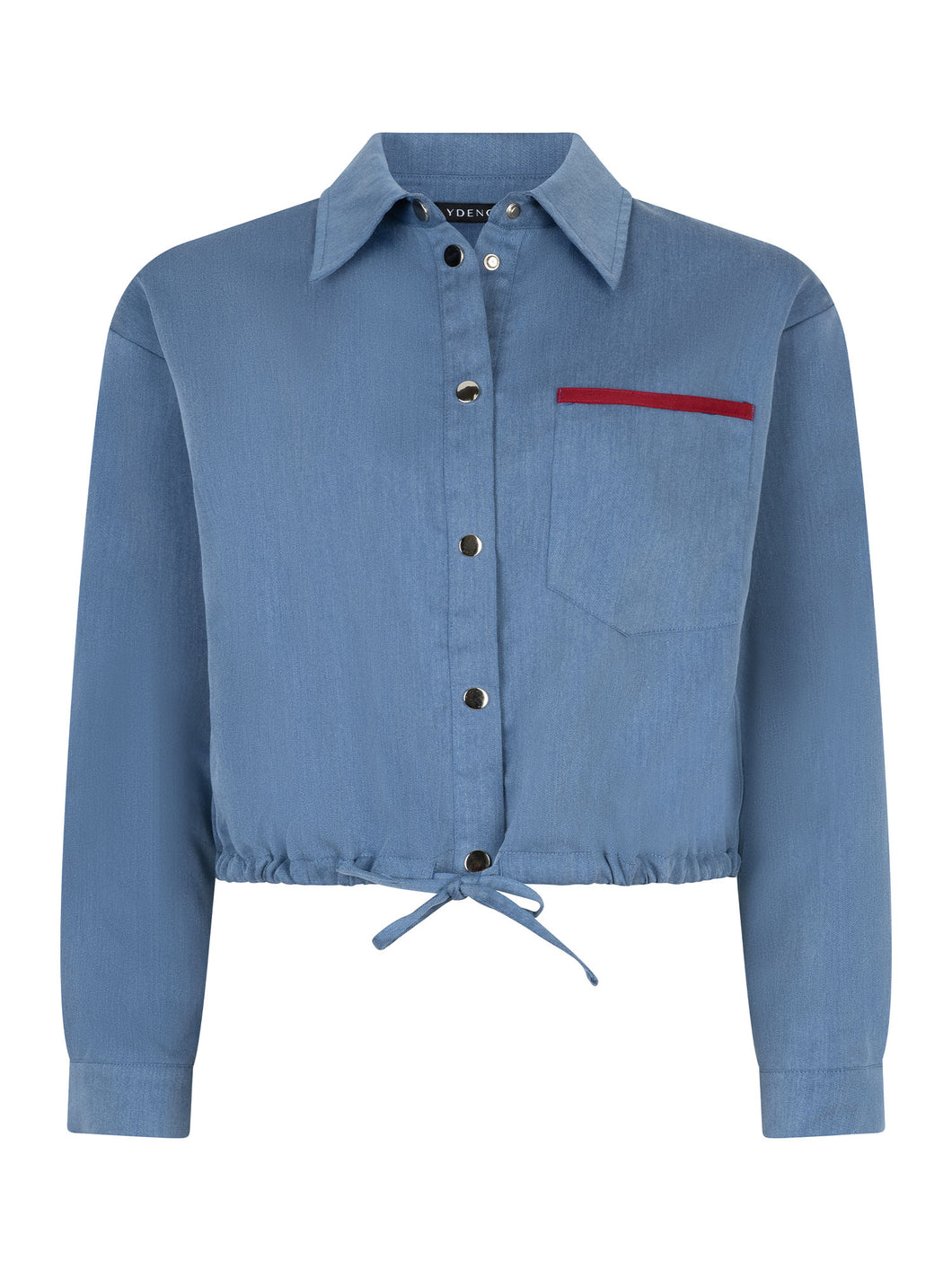 Ydence Blouse Kess - Denim blue/burgundy