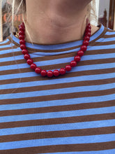 Afbeelding in Gallery-weergave laden, Kralen ketting - Rood
