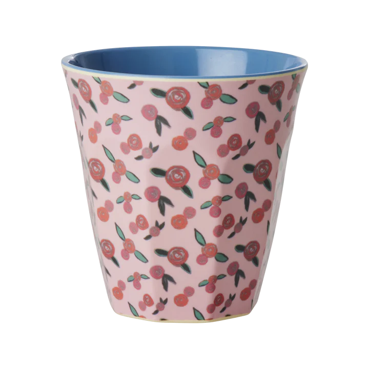 Melamine cup medium - Rice A Rose is a Rose