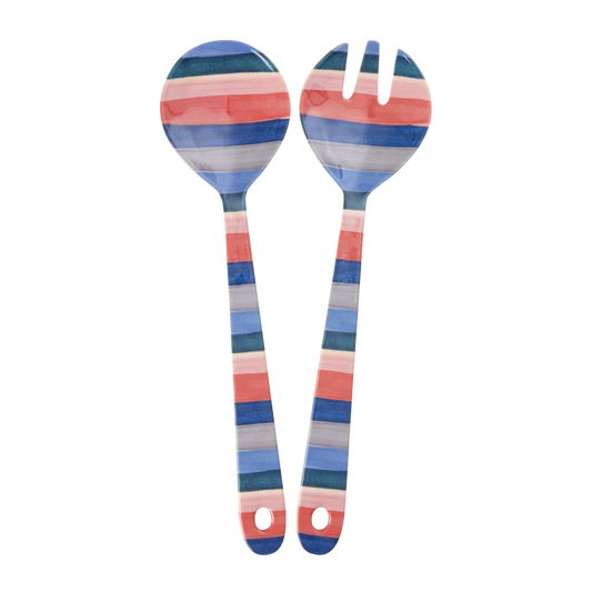 Rice - Salad servers Striped
